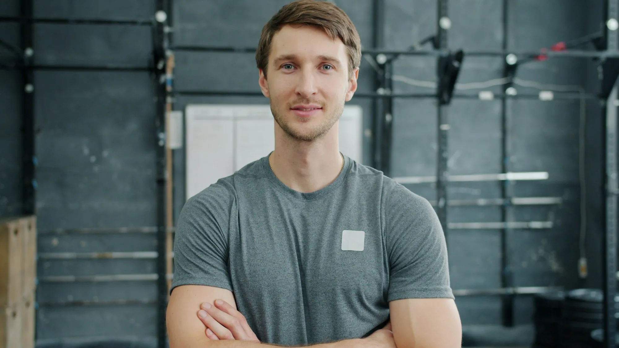 Matteo Prandi in palestra